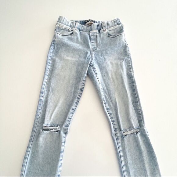 Beau Hudson // BLUE DISTRESSED DENIM JEG JEANS // Size 10 US // EUC - Picture 4 of 12